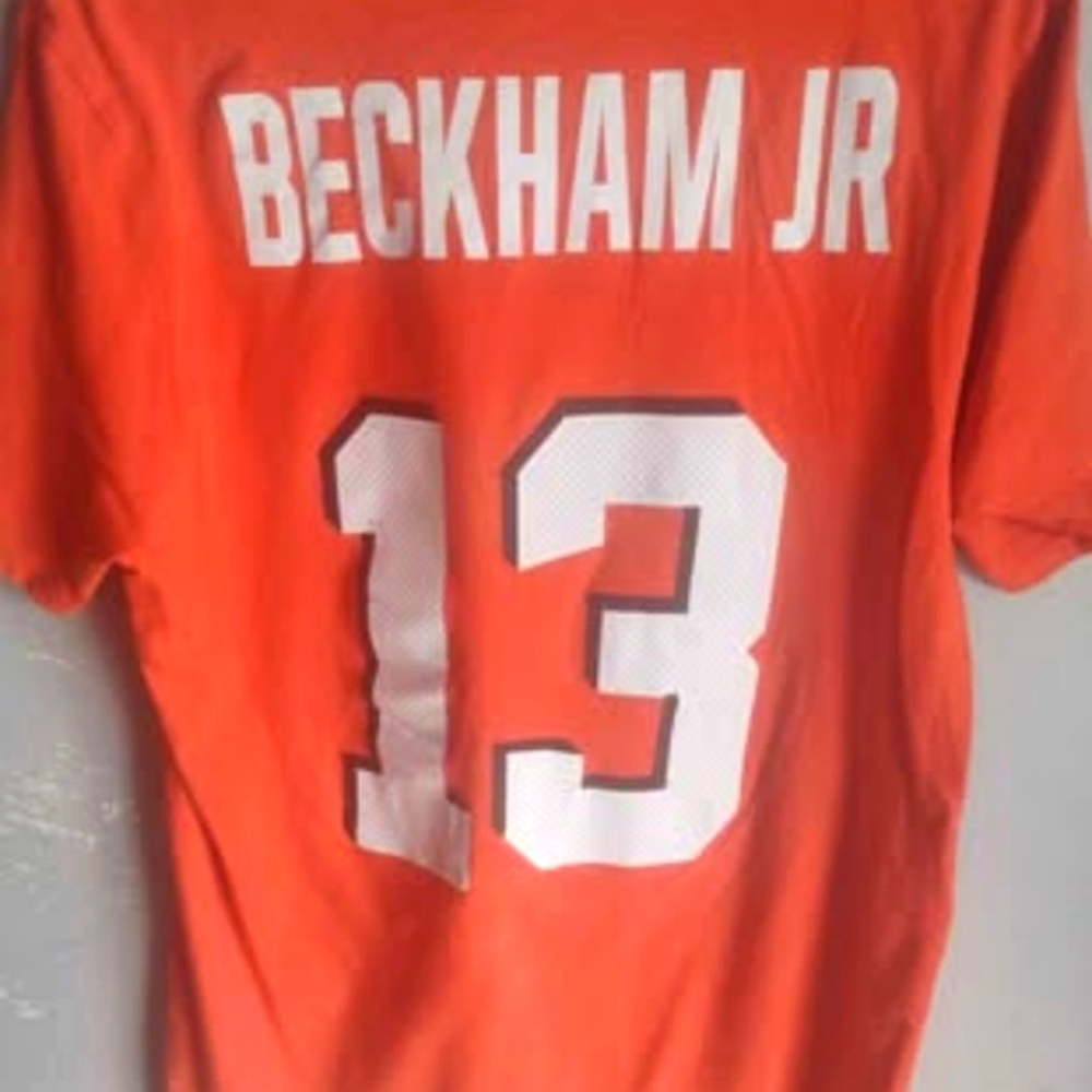 Nike, Cleveland Browns, Beckham Jr #13, Men's Large Shirt & FREE THANK YOU GIFT
